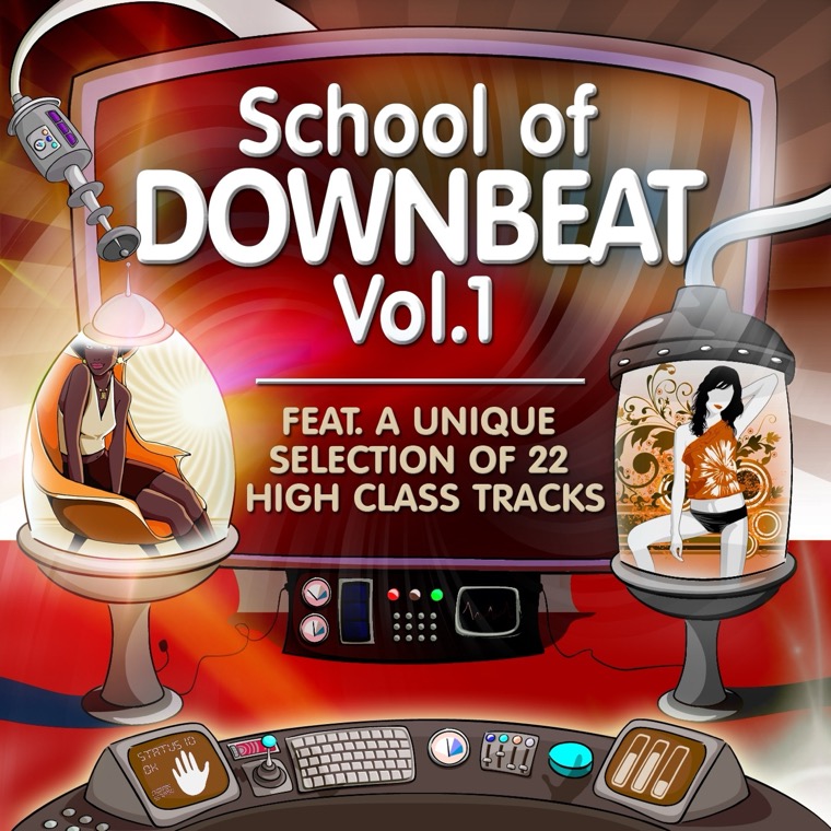 Cover von School of Downbeat, Vol. 1 (22 High Class Tracks of Musicians Graduation)